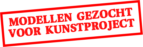 Modellen gezocht voor kunstproject